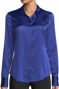 Theory Perfect Fitted Blouse
