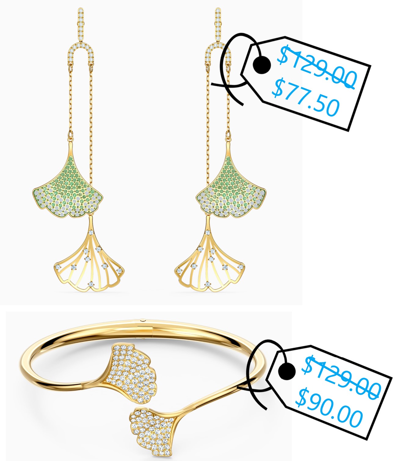 Swarovski Stunning Gingko